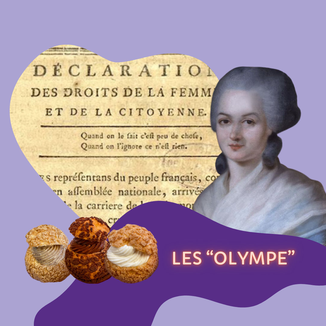 Les "Olympes", Femmage à la femme de lettres Olympe de Gouges