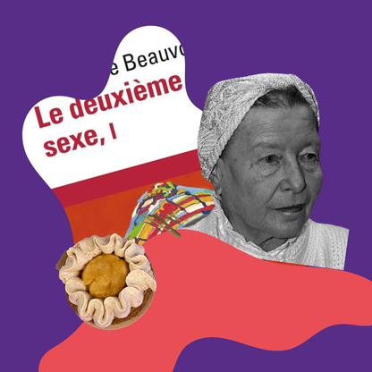 "Le 2e cercle" (sans gluten), Femmage au "Deuxième Sexe" de Simone de Beauvoir