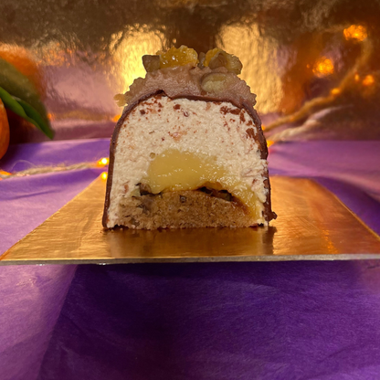 Bûche "Kalamansi chéri" - Femmage Maryse Condé