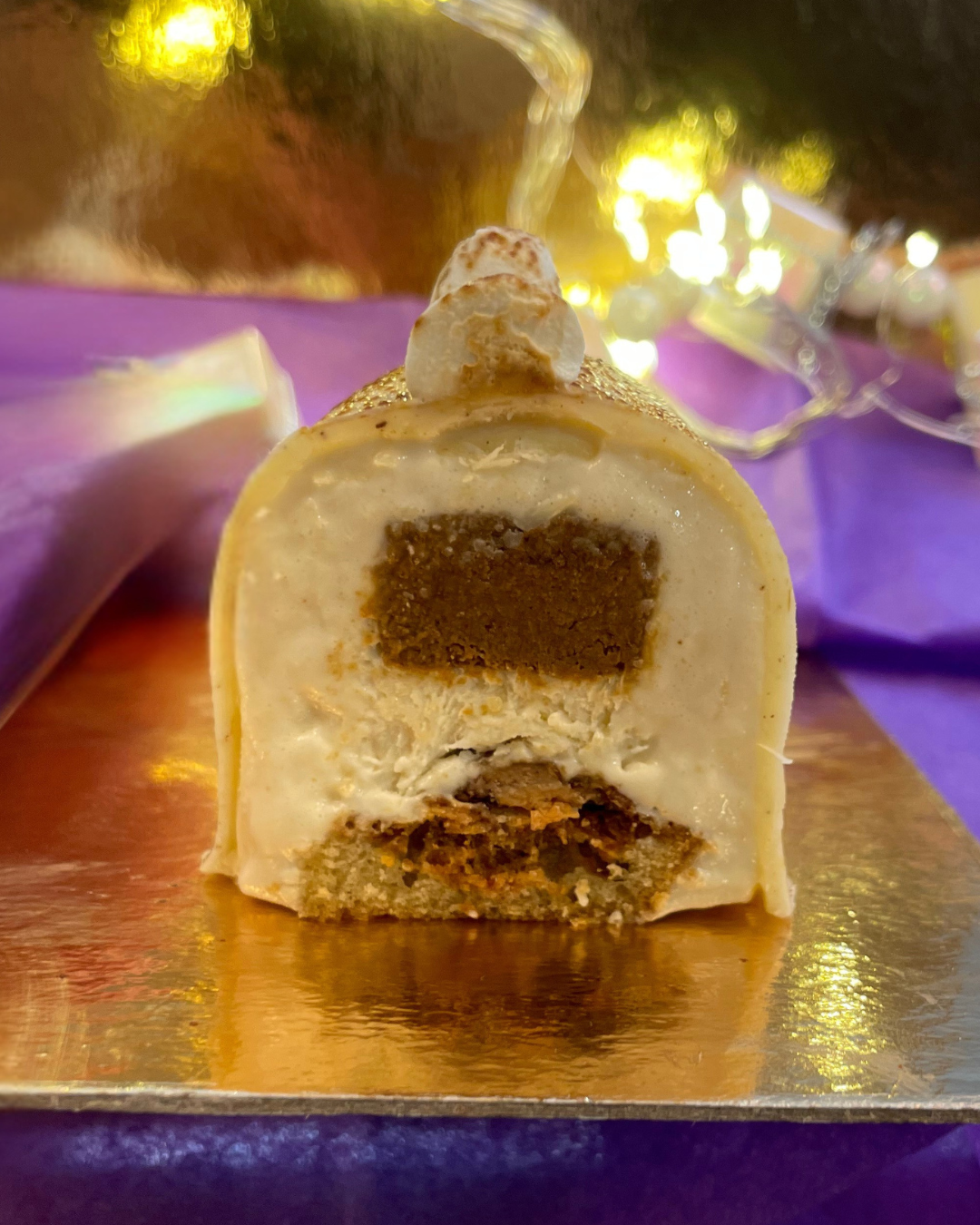 Bûche "¡Azucar!" - Femmage Celia Cruz