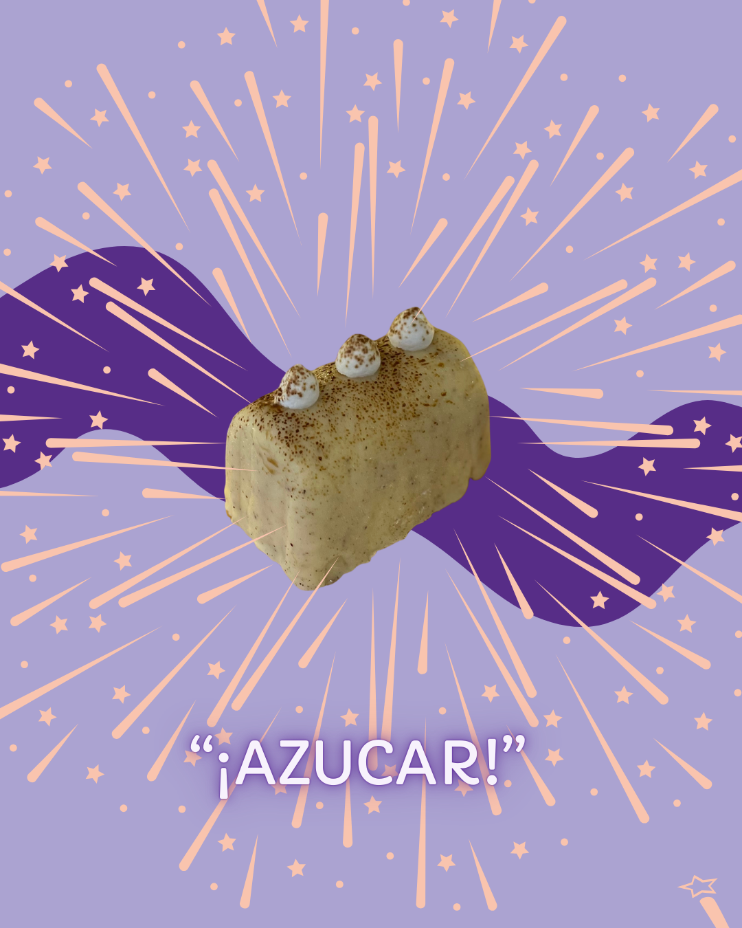 Bûche "¡Azucar!" - Femmage Celia Cruz